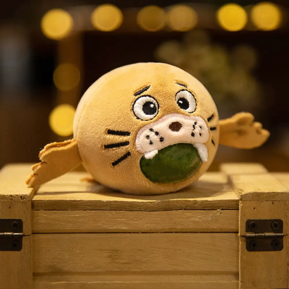 Decompression Slow Rebound Toy Vent Bubble Animal Squeeze Toy Soft Slow Rise Sticky Cartoon Plush Doll Christmas Gift