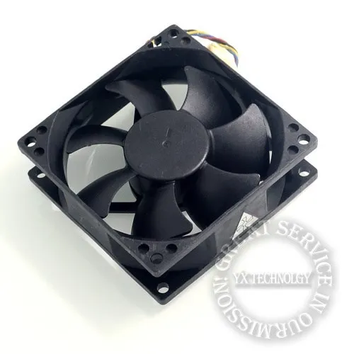 para Avc 8025 80 mm Ventilador de Refrigeração 12v 0.70a Pwm Ds08025r12u Controle de Velocidade do Ventilador de Refrigeração 80*80*25 mm - Imagem 4