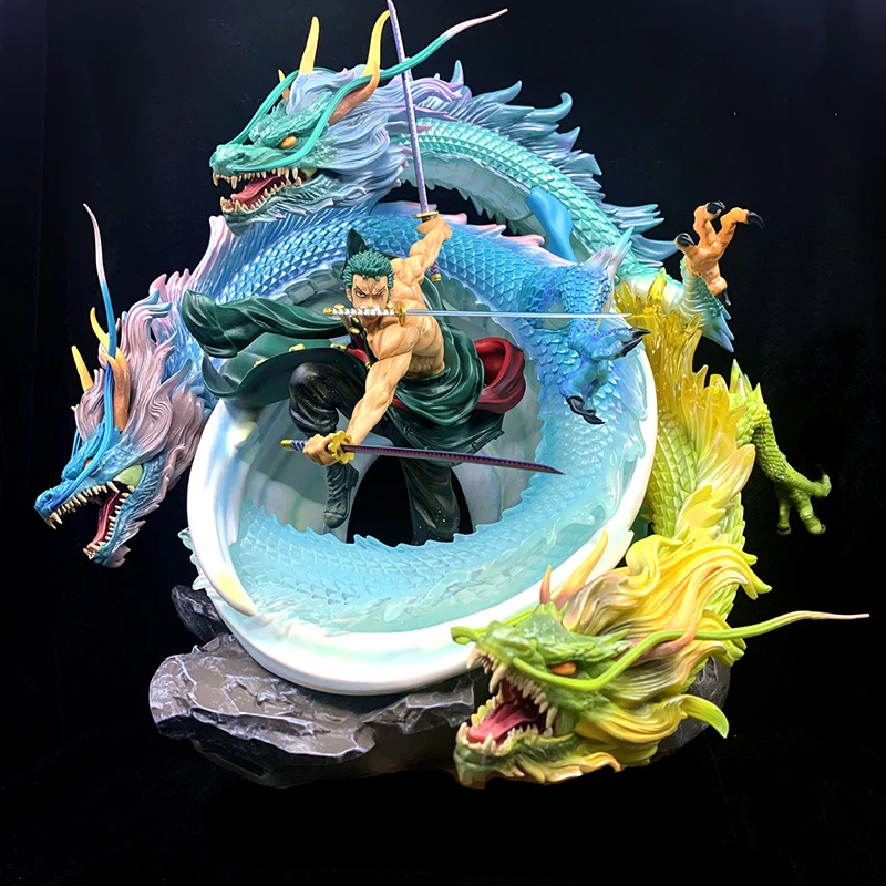 Фигурка Figma из аниме GK Roronoa Zoro 28 см Тысяча мир Торнадо Боевая статуя ПВХ