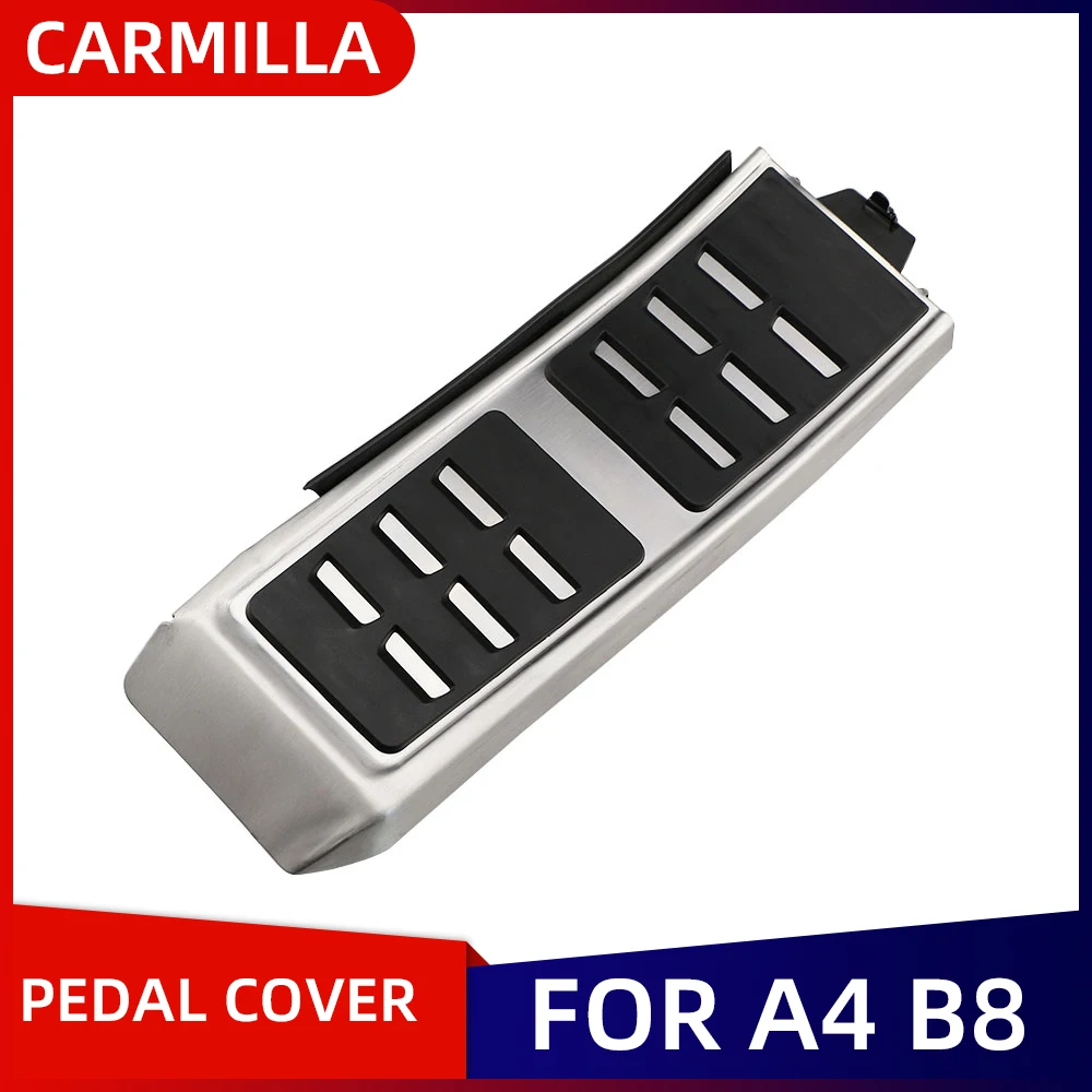 Gas Fuel Footrest Pedals Fit For Audi A1 A4 A6 Q5 8X GB B6 B8 C6 C7 C8 8R 80A Accelerator Brake No Drilling Pedal Cover Pads