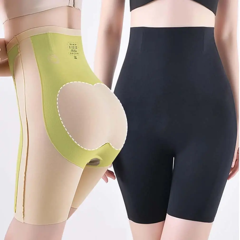 Elashaper 5D Levitation High Waist Hip Lift Women Shapewear Shorts Thin  Slim Fit Yoga Boxer Seamless Flat Belly Safety Pants