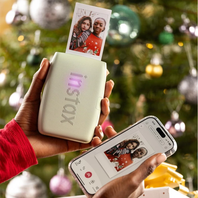 Fujifilm Instax Bluetooth 4.2 Smartphone Photo Printer Mini Link 3 Connectivity WHITE/ROSE PINK/SAGE GREEN For Film Machine Gift