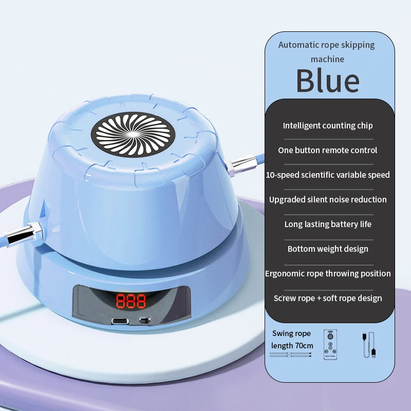 Smart Automatic Skipping Machine Electric Multi-person Fitness Intelligent Rope Electronic Adjuster Counting Jump Rope Machine