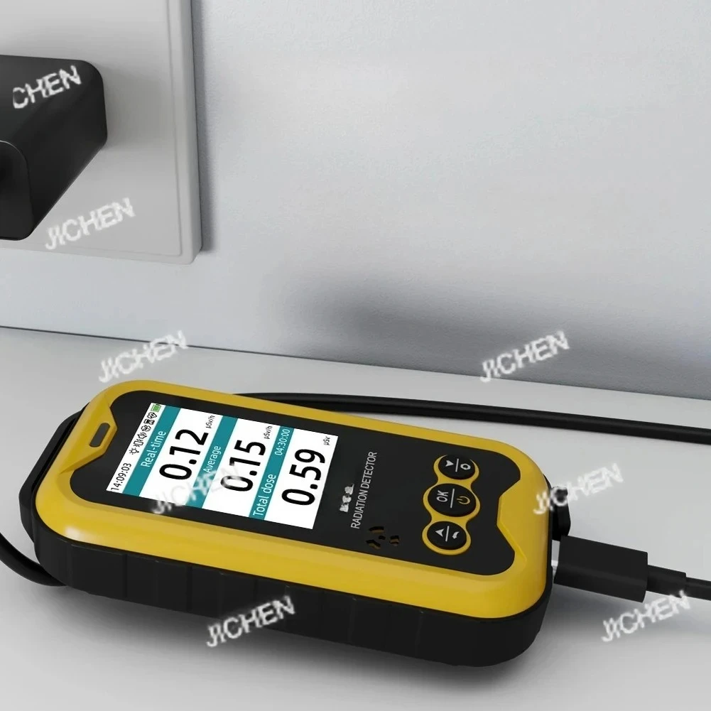 FS5000 Geiger Counter Nuclear Radiation Detector X-ray Beta ...