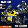 1/10 RC Motorcycle 4CH Drift Racing High Speed Remote Control Motorcycles 35 Meters Electric Off-Road Model Toys for Boys Child 2