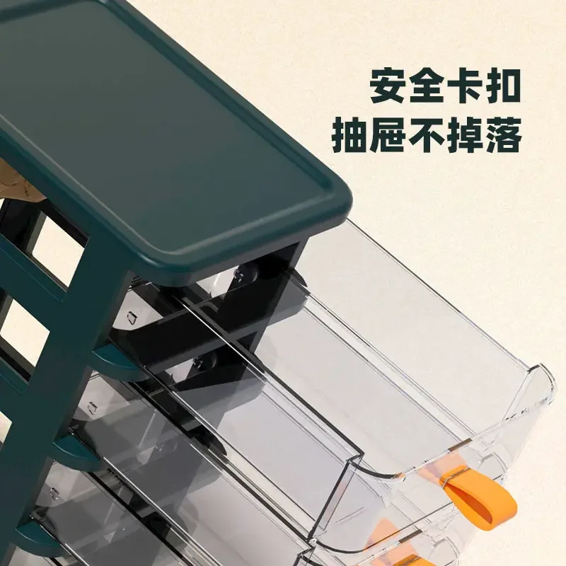 서랍 책상 보관함, 플라스틱 문서 잡화 거치대, 화장품 캐비닛 보관 정리함, 데스크탑 메이크업 정리함 박스, 신제품