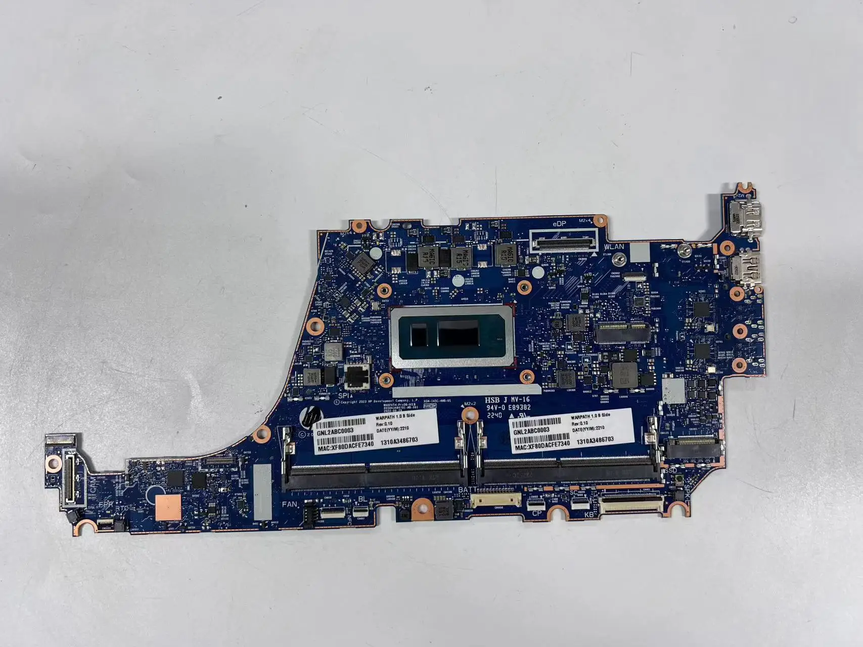 

USED Laptop Motherboard 6050A3486701 For HP 840 G9 I5-1235U i5-1245u I7-1280P Tested 100% Work