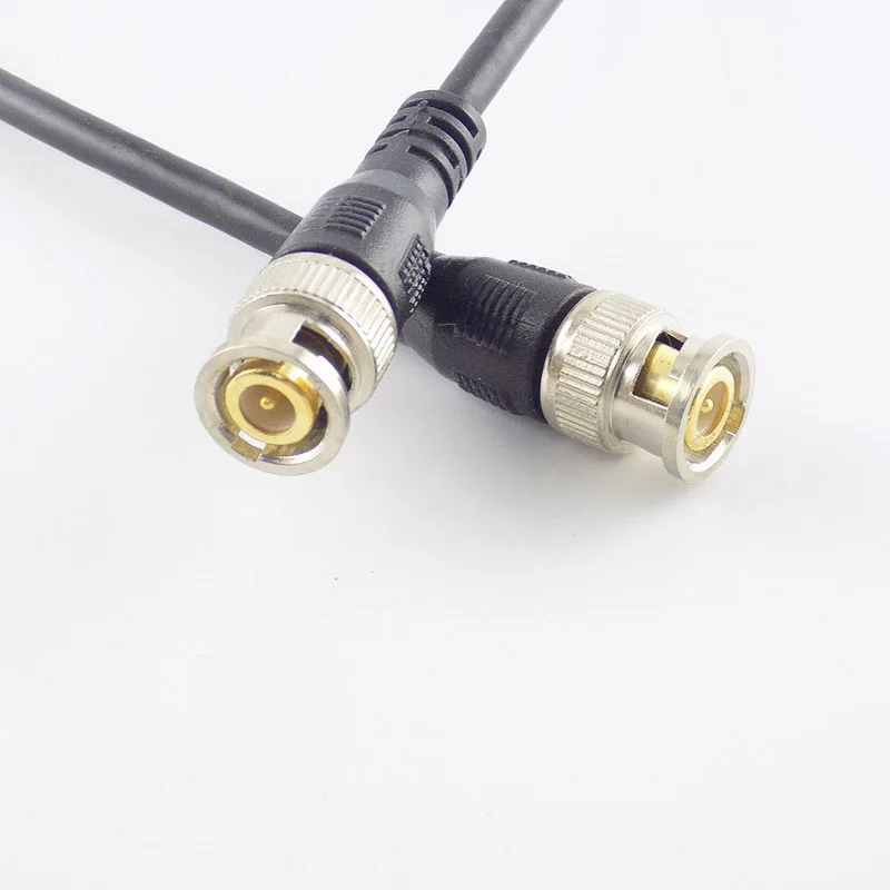 0.5M/1M/2M/3M Bnc Mannelijk Naar Bnc Mannelijke Adapter Connector Kabel Pigtail Draad Voor Cctv Camera Bnc Aansluiting Kabel Accessoires