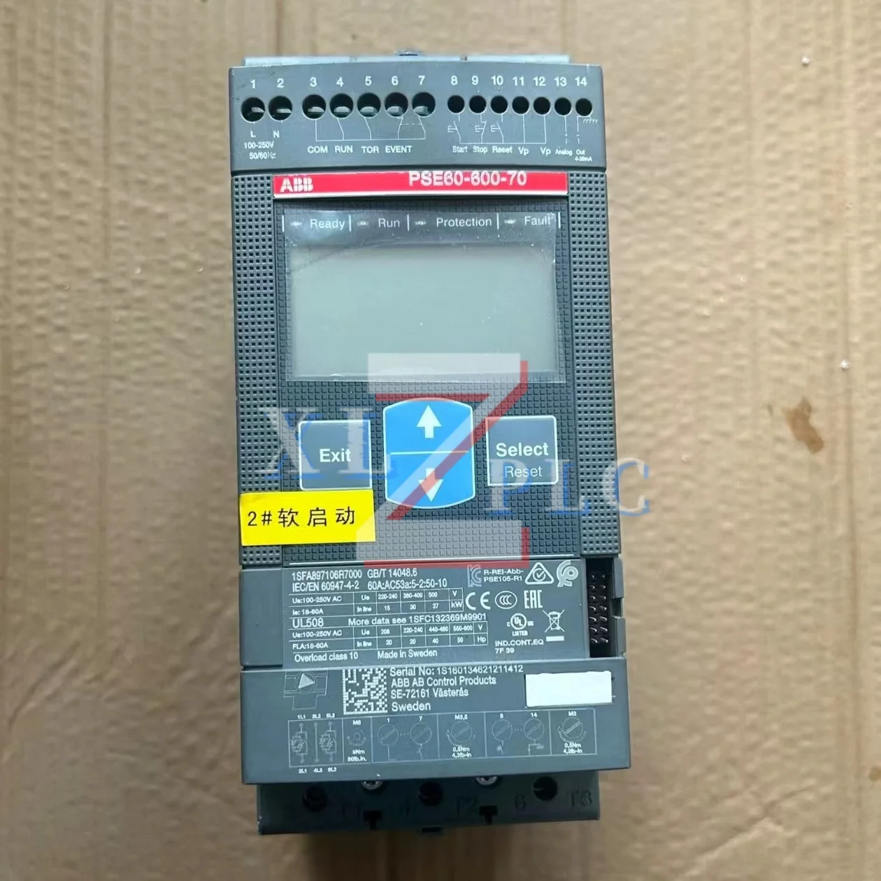 박스 내 새 제품 PSE60-600-70 PSE85-600-70 PSR105-600-11 소프트 스타터