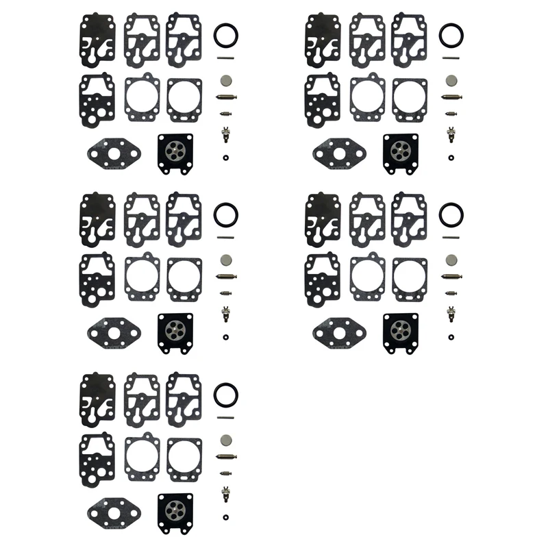 

5 Set Carburetor Repair Rebuild Kit for Walbro K20-WYL WYL-240-1
