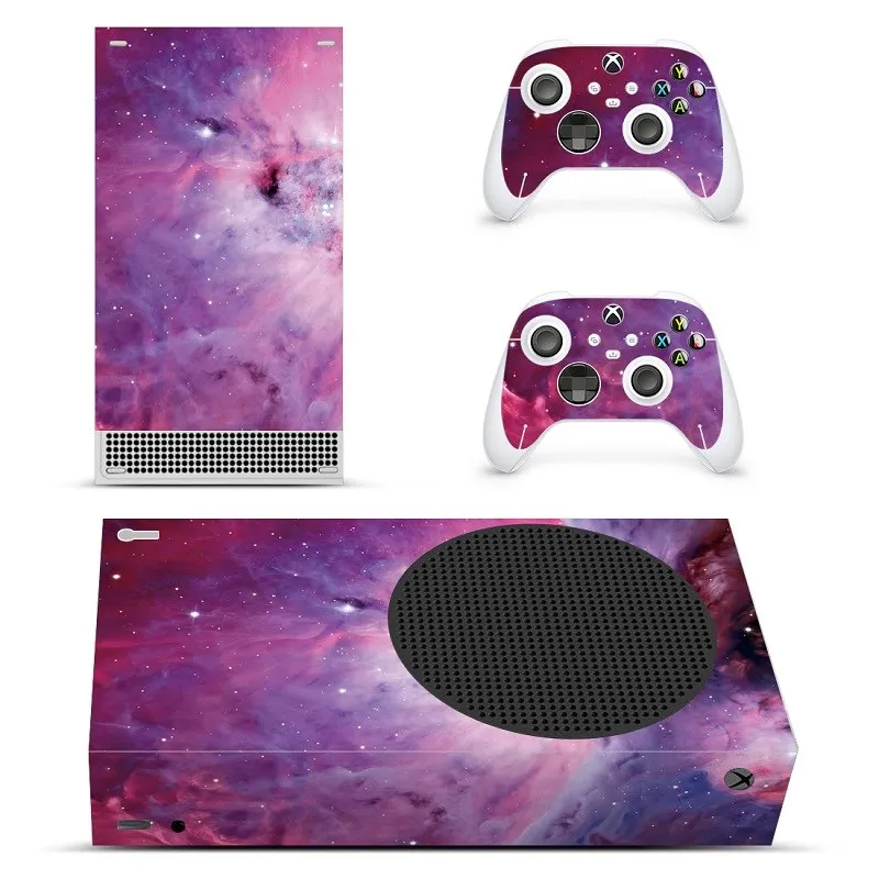 For Xbox Series S Decal Skin Sticker Cover For Xbox Series S Console and 2 Controllers 