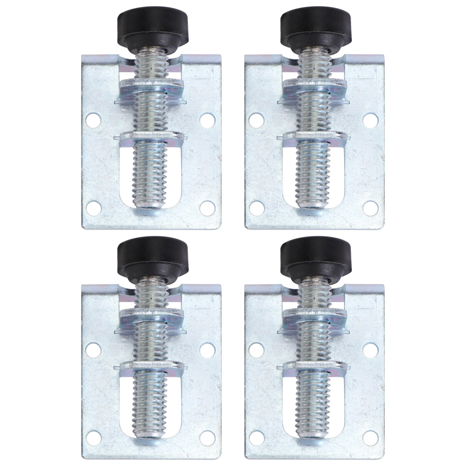 

4pcs Adjustable Cabinet Legs, Steel Table Sofa Furniture Metal Leveling Feet Floor Protection