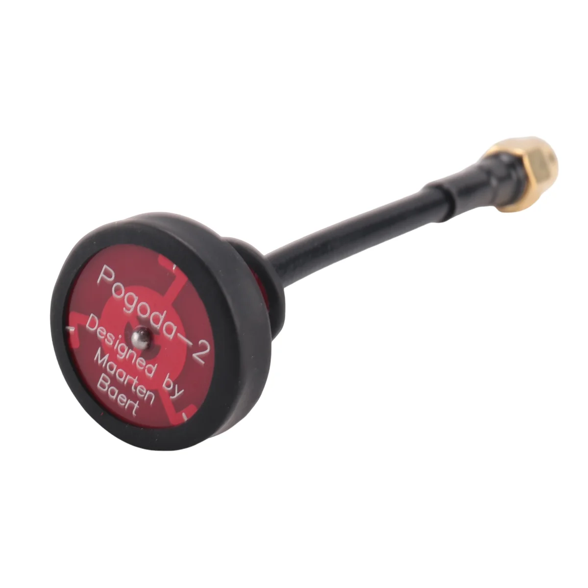 Drone Accessories Drone Antenna FPV Antenna For Pagoda 2 5.8G 5DBi 50W Omnidirectional Omni FPV Flat Panel Pagoda Antenna RHCP SMA/RP-SMA 80Mm(Black Hole)