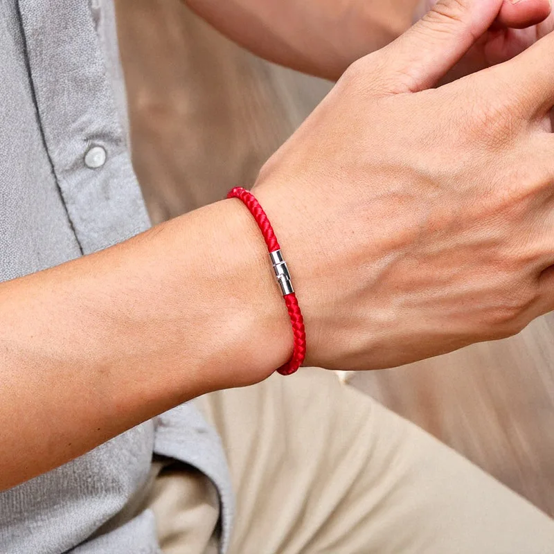 Red Thread Rope Bracelet for Men