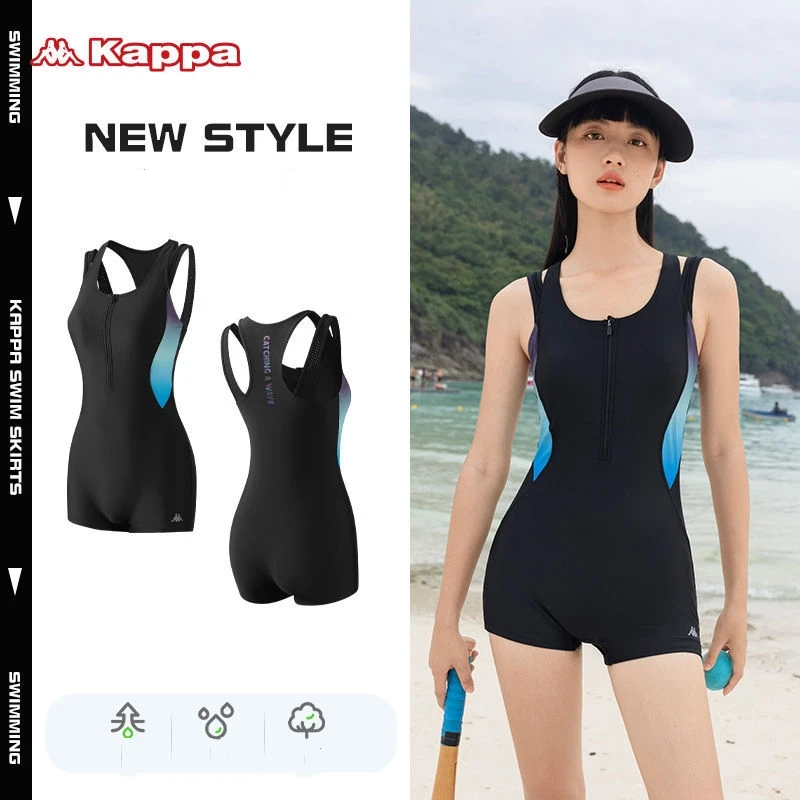 

Women One Piece WaterProof Surfing Ourdoor Beach Push Up SwimWear Professional Quick-Dry Knee Length Bathing SwimSuit Rash Guard