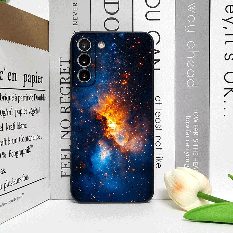 Galaxy Pattern Phone Case - Mysterious Space Universe Design