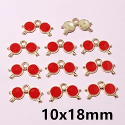 Charming Enamel Bone Pendants for DIY Jewelry Making - Set of 20 (A2 - 40)