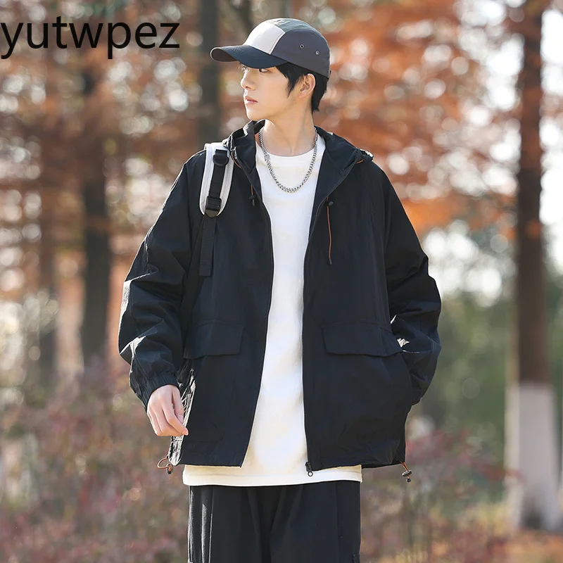 야외 하이킹 낚시 UPF50+ 자외선 차단 재킷 안티 UV 초박형 통기성 후드 사이클링 캠핑 스포츠 스킨 코트 유니섹스