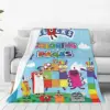 N-Numberblocks-s Cartoon Blankets Flannel Summer Air Conditioning Anime Multi-function Warm Throw Blanket for Sofa Bedspreads 1