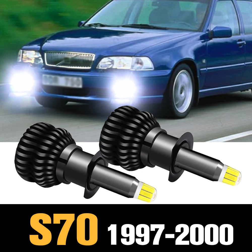 

2pcs Canbus LED Fog Light Lamp Accessories For Volvo S70 1997 1998 1999 2000