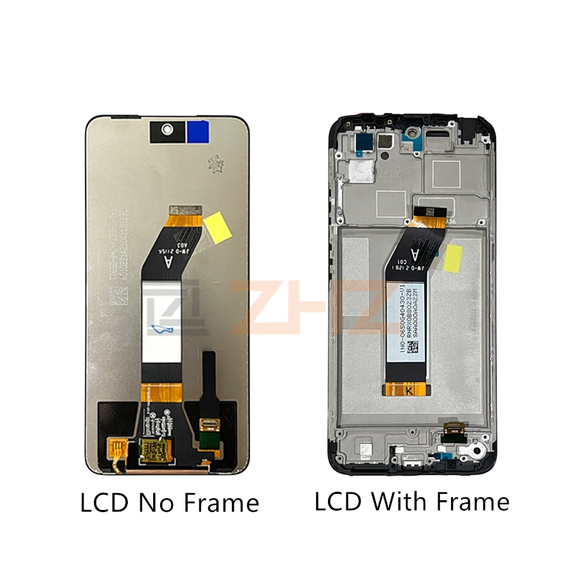 For Xiaomi Redmi Note 11 4G LCD Display Touch Screen Digitizer Assembly With Frame For Redmi Note 11 Replacement Repair Parts