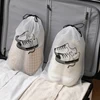 Shoes Storage Bag Clear Drawstring Dustproof Pouch Travel Shoes Organizer Transparent Shoe Packing Bag Portable Hanging Pouch 4