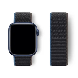 Premium Nylon Strap for Apple Watch - Versatile and Durable Bracelet Correa (68  Charcoal)