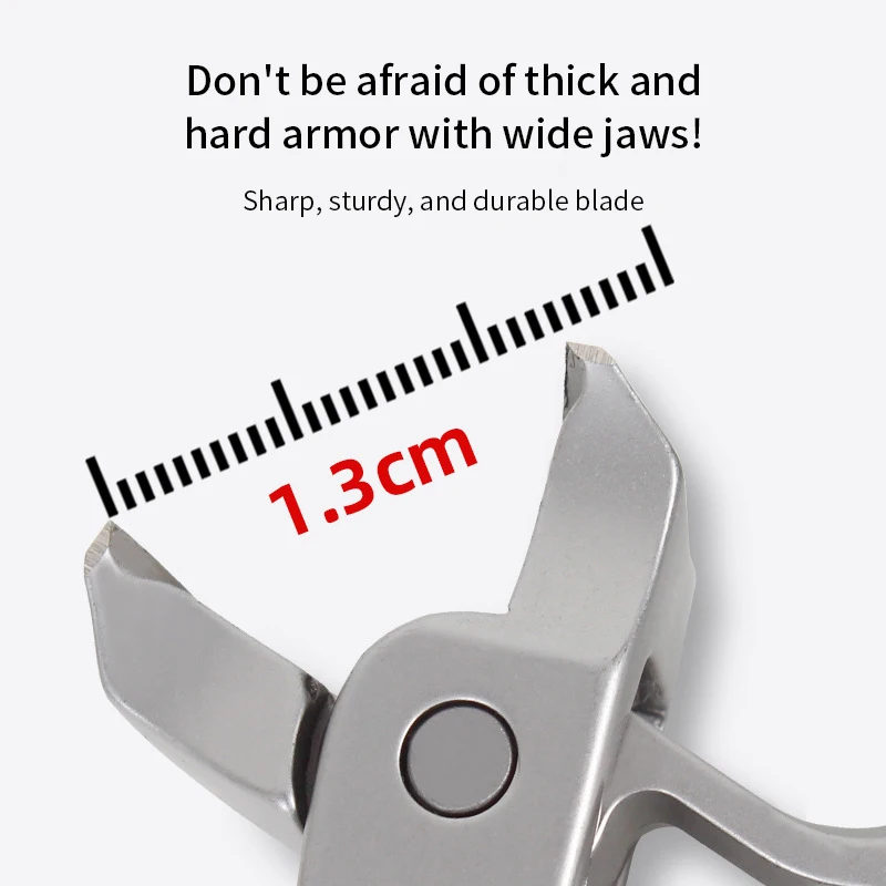 Nail Clippers Curved large opening three times anti-splash storage Elderly thick toenails Heavy duty