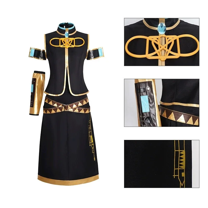 Vocaloid Megurine Luka Cosplay Costume for Women