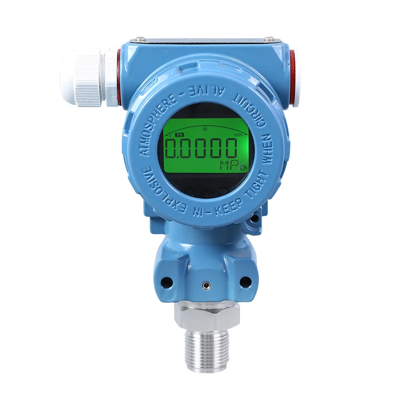

Diffused Silicon Pressure Sensor Water Air Oil Pressure Transmitter 4-20mA+HART