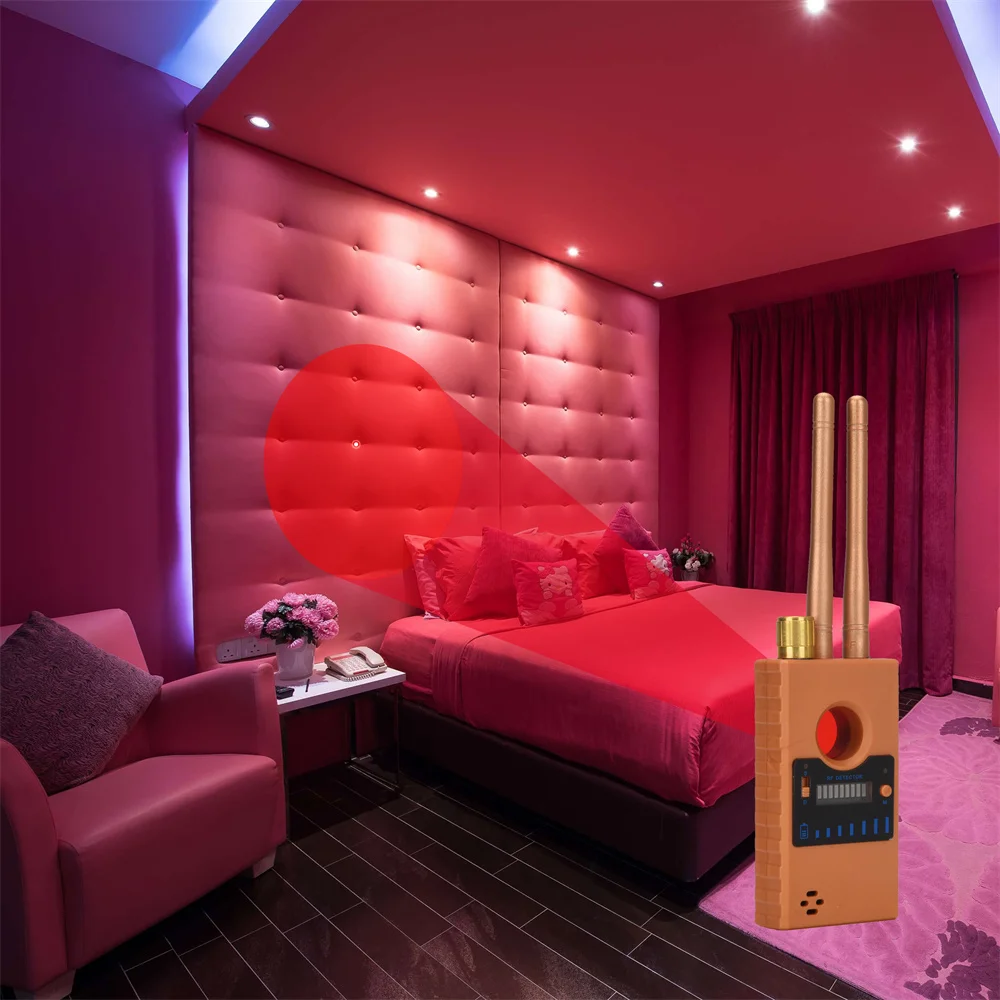 G529 Rilevatore Di Segnale Rf Rilevatore Di Telecamera Spia Nascosta Wifi Gps Audio Gsm Micro Cam Anti Candid Bug Scanner Dual Antenna Finder