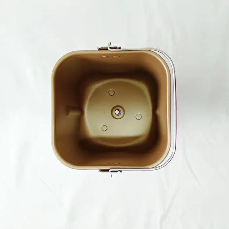 Household bread machine accessories bread barrel and food grade non-stick coating bread machine liner barrel + mixing knife 5