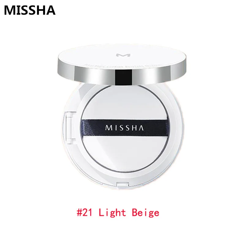 MISSHA M Magic Cushion Flawless #21 Air Long-lasting Moisturizing BB CC Cream Oilcontrol Korea Cosmetics