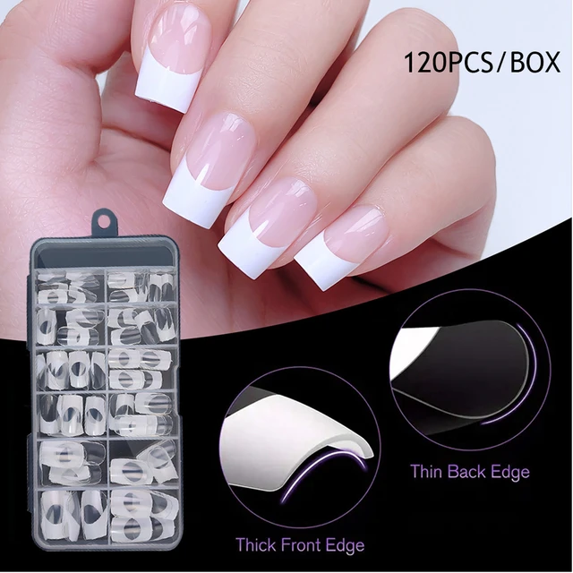 10Pcs Press on Nail Storage Box False Nail Packaging Box for Home Use -  AliExpress