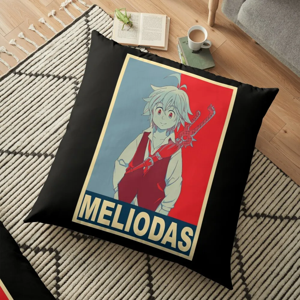 

Meliodas - Poster Floor Pillow Luxury Cushion Cover