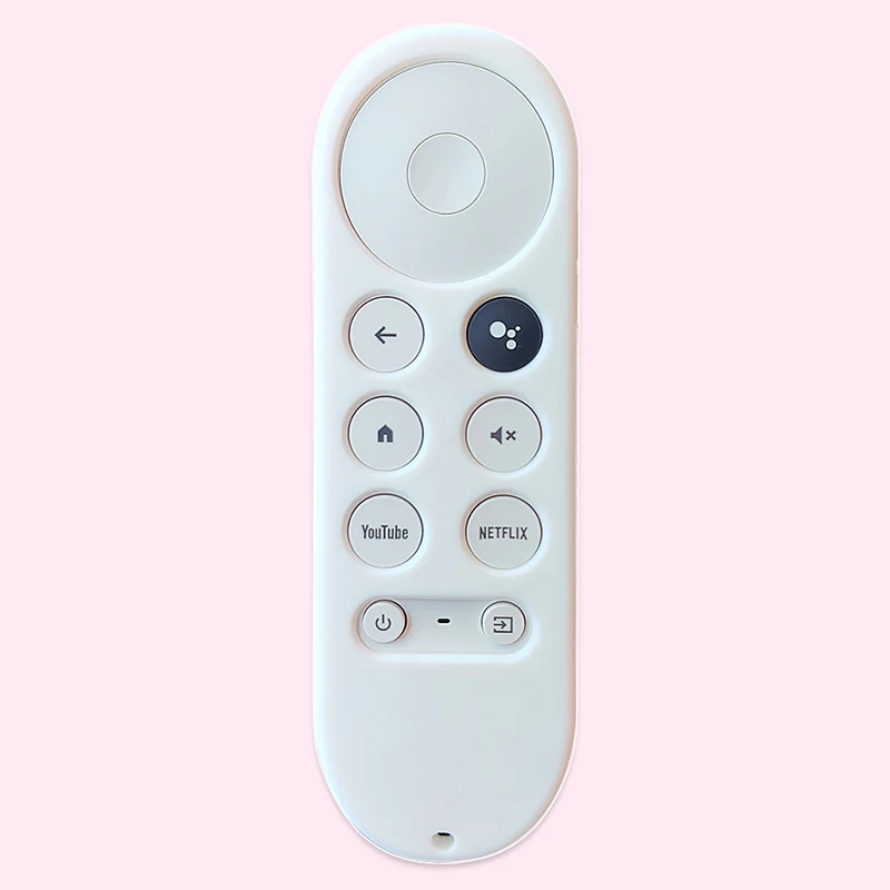 Silicone remote case Silicone remote cover Silicone remote sleeve Remote controller cover Silicone case protector Soft Silicone Case For Google Chromecast 4k Snow Remote Protective Cover Shell Non-slip For Chromecast Smart TV Remote