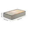 Long Flat Storage Bins Underbed Storage Bins Large Capacity Blankets Clothes Comforters Organizer Convenient Shoe Storage Organi 6