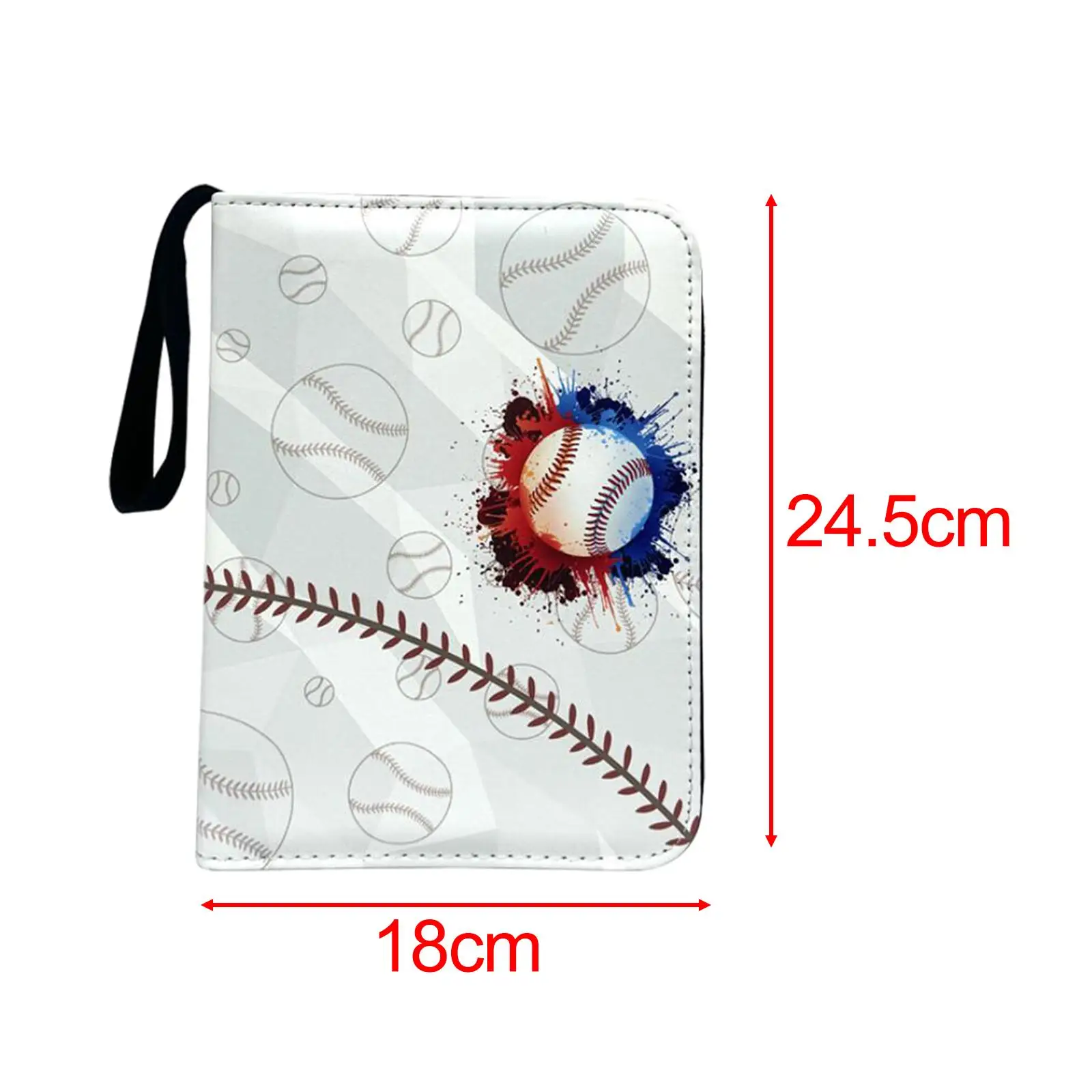 Collector Storage Album Reusable Collectible 400 Pockets Baseball Card Folder Collector Storage Album Reusable Collectible 400 Pockets Baseball Card Folder