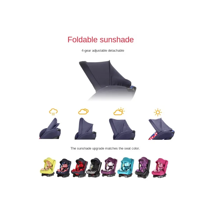 Baby Safety Seat Sunshade Basket Style Sunshade Universal With Support Rod Adjustable Baby Car Seat Roof Accessories stroller accessories stroller sunshade
