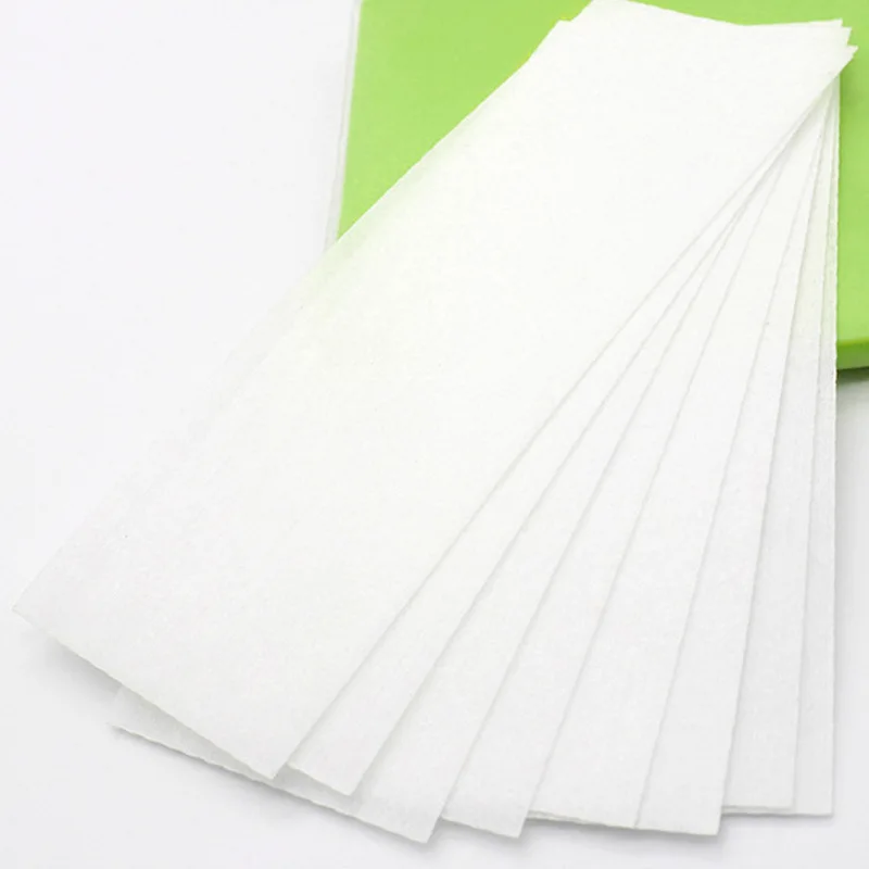 100pcs Removal Nonwoven Body Cloth Hair Remove Wax Paper Rolls High Quality Hair Removal Epilator Wax Strip Paper Roll 5