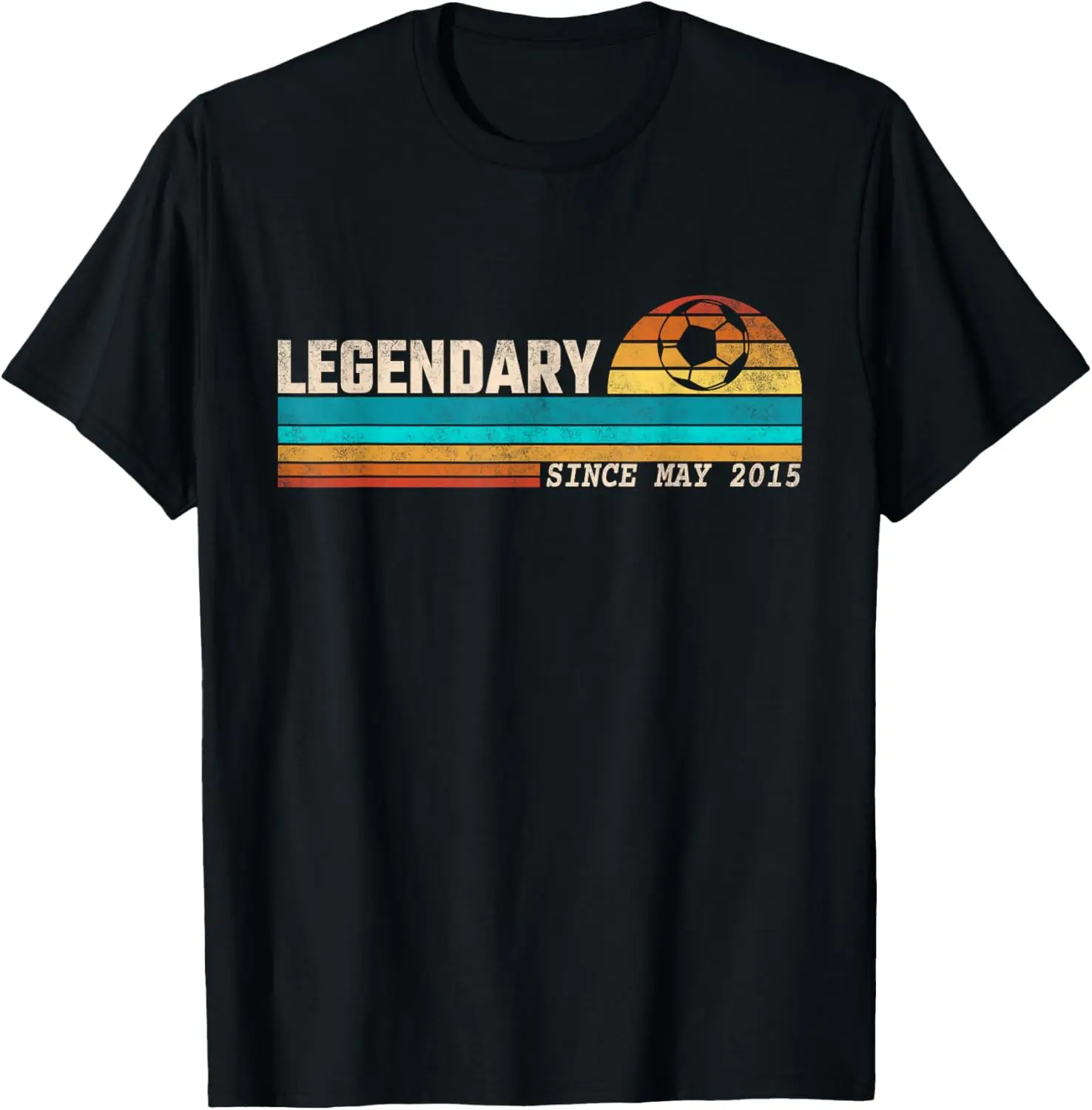 

Soccer Player Legend Since May 2015 Birthday T-Shirt