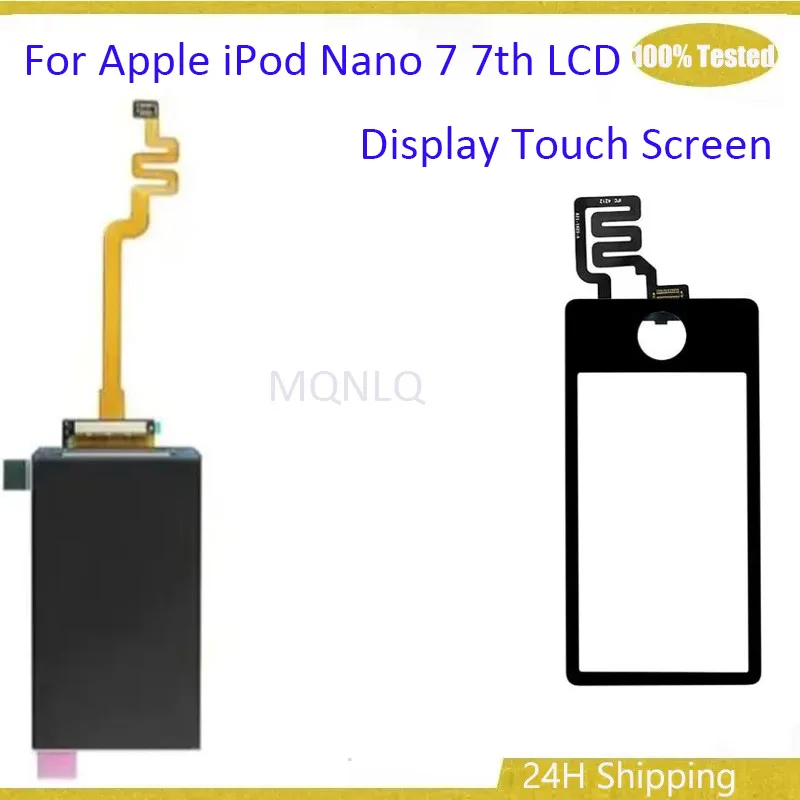 LCD + Touch screen For Apple iPod Nano 7 7th LCD Display Touch Screen Digitizer Panel Replacement
