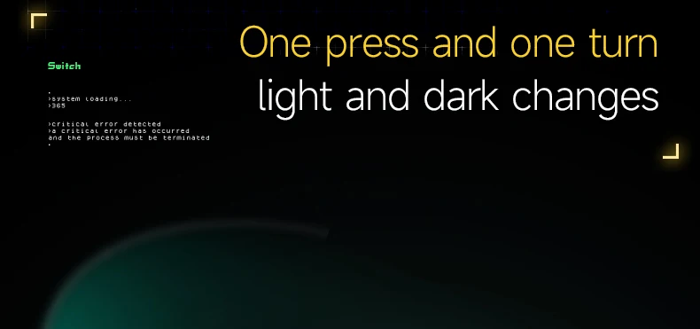 10W Flashlight Four Color Projection Light Built-in 8400mAh Rechargeable Battery