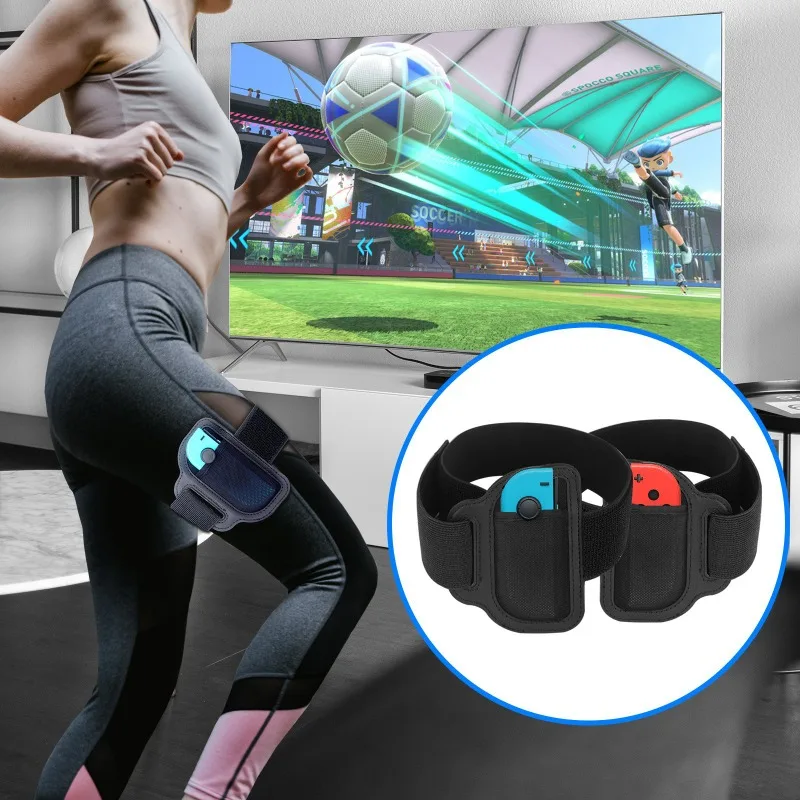 Adjustable Leg and Arm Strap Elastic Band for NS Switch Ring Fit Adventure Game Ring Feet Accessories Fishing Belts fishing belts