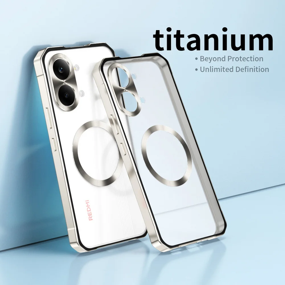 Aluminum Alloy Frame with Frosted Translucent Back Cover - Protective Case