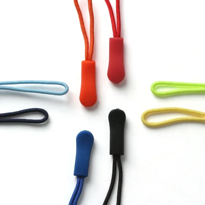Zipper Pullers 10pcs Pull Puller End Fit Rope Tag Replacement Clip