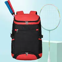 Tennis Backpack Large Capacity Backpack Racket Bag for Badminton Squash Racquets 2 Rackets Outdoor Sports Pickleball Racket 2