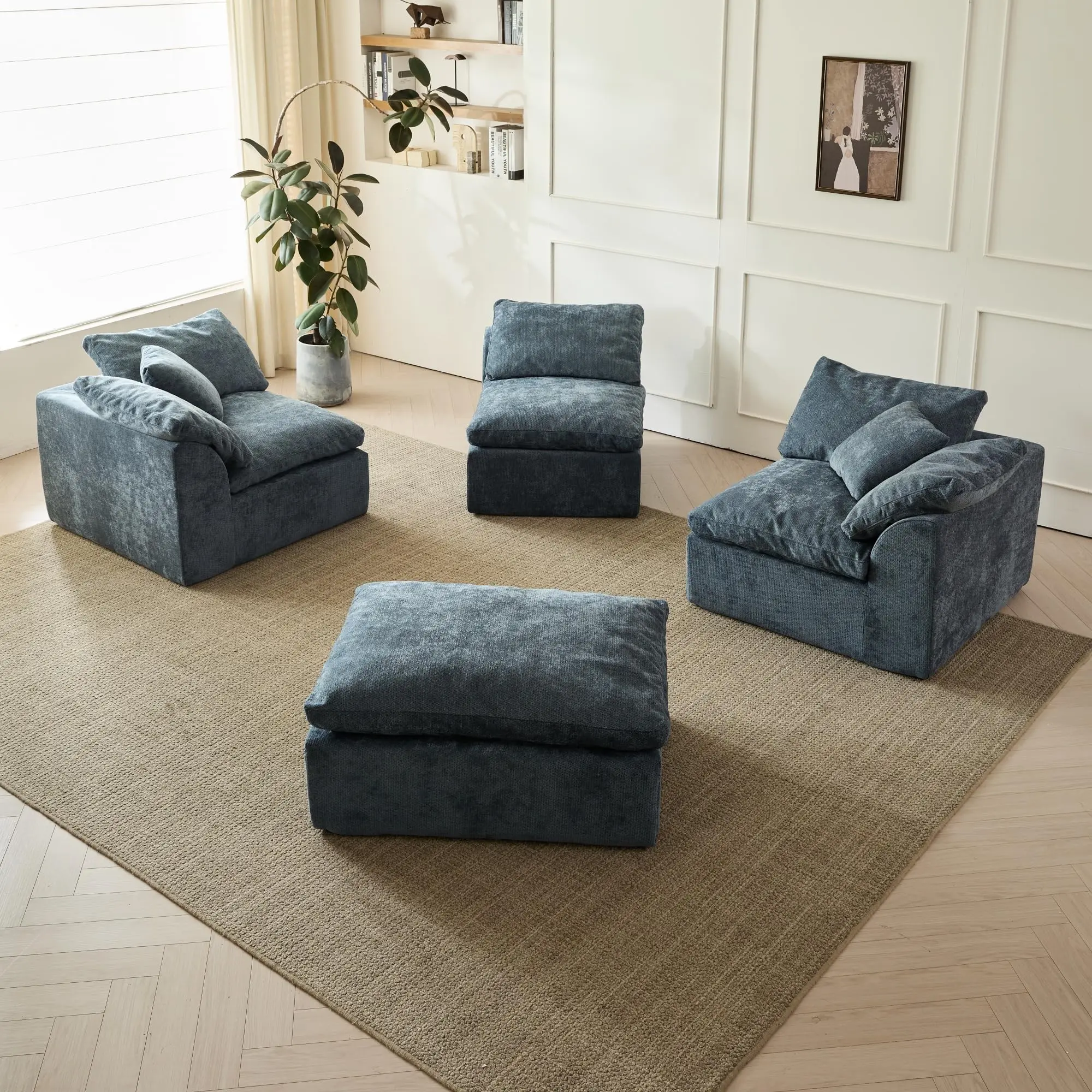 Cloud L Shaped Sofa 3