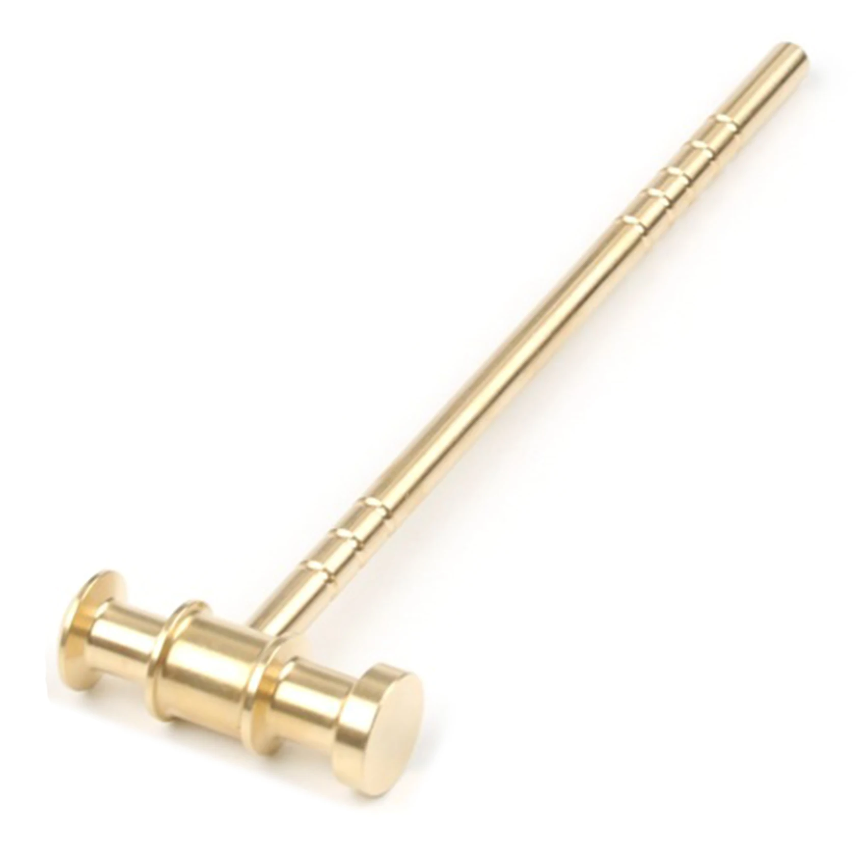 

High Quality Brass L150mm Solid Hammer DIY for Manual Hammer Clock Repair Hammer Leather Hammer Hand Tool