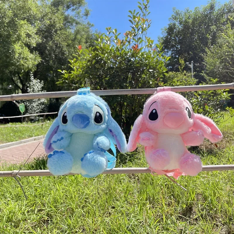

Disney Cute Stitch Plush Doll, Plush Toy Bag, Fashionable and Versatile Backpack, Children's Backpack, Birthday Gift